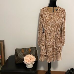 Express floral summer mini dress